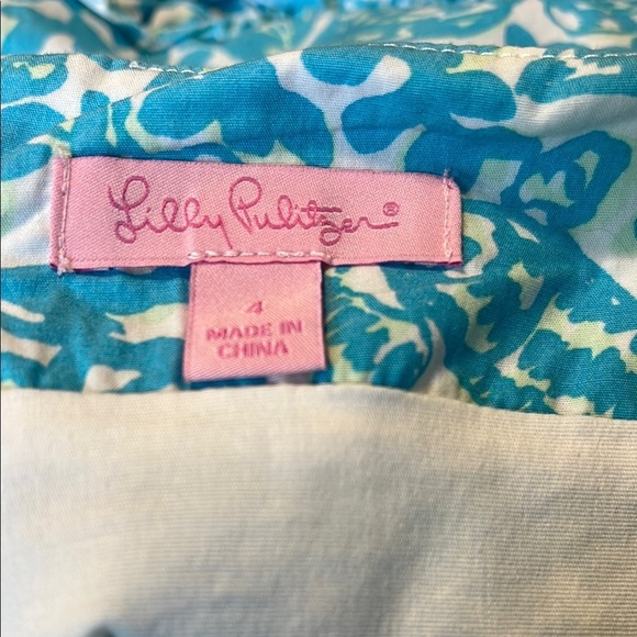 Lilly Pulitzer Marigold Mini Favors Print Skort Sz 6 - Picture 11 of 12